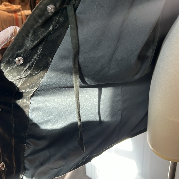 NWOT Lucky brand size M soft velour green jacket. - Picture 4 of 5